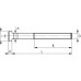 T-Nutenschraube DIN 787 T-Nut 8mm M8 L.32mm Güte 10.9 AMF