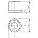 Sechskantmutter DIN 6331 M6 SW 10mm geschm.Festigkeit 10 AMF