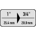 Verloopstuk KB 2132 aandrijfvierkant 1 ” aandrijfvierkant 3/4 ” GEDORE