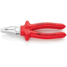 Combinatietang lengte 200 mm met dompelisolatie verchroomd VDE KNIPEX