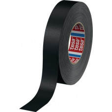 Weefseltape tesaband® premium 4651 zwart lengte 50 m breedte 30 mm wiel TESA