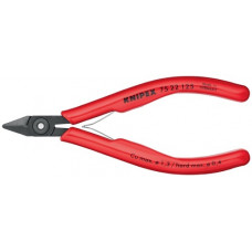 Elektronicazijsnijtang lengte 125mm model 2 facet ja, klein KNIPEX