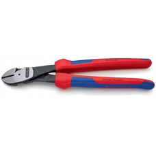 Kracht-zijsnijtang lengte 250 mm vorm 2 meercomponenten mantels KNIPEX