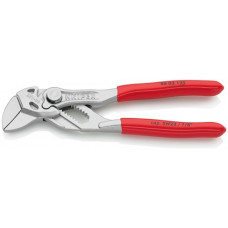 Sleuteltang lengte 125 mm spanwijdte 23 mm verchroomd kunststof mantel KNIPEX