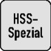 Set verzinkboren DIN 335 C 90 graden EUC 6,3-25 mm HSS SPECIAAL 5-delig kunststo