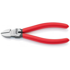 Zijsnijtang lengte 140 mm hoofd gepolijst kunststof mantel KNIPEX