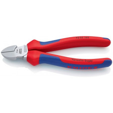 Zijsnijtang lengte 160 mm hoofd verchroomd meercomponenten mantels KNIPEX