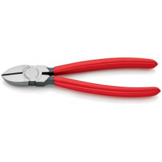 Zijsnijtang lengte 180 mm hoofd gepolijst kunststof mantel KNIPEX