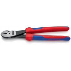 Kracht-zijsnijtang lengte 250 mm gepolijst vorm 0 meercomponenten mantels KNIPEX