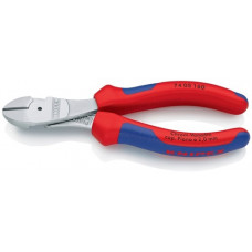 Kracht-zijsnijtang lengte 160 mm vorm 0 meercomponenten mantels KNIPEX