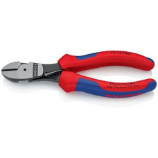 Kracht-zijsnijtang lengte 160 mm gepolijst vorm 1 meercomponenten mantels KNIPEX