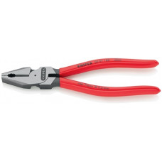 Kracht-combinatietang lengte 180 mm gepolijst kunststof mantel KNIPEX