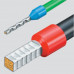 Adereindhulstang totale lengte 180 mm 0,08-10,0 + 16,0 (AWG 28-5) mm² gebruineer