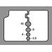 Precisiestriptang lengte 195 mm meercomponenten mantels 0,14-6 (AWG 26-10) mm² K