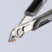 Elektronicazijsnijtang Super-Knips® lengte 125mm model 1 facet nee gepolijst KN